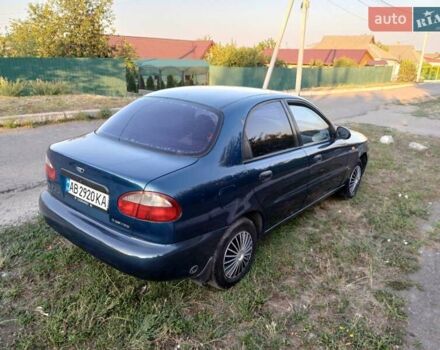 Синий Дэу Ланос, объемом двигателя 1.5 л и пробегом 180 тыс. км за 2900 $, фото 5 на Automoto.ua