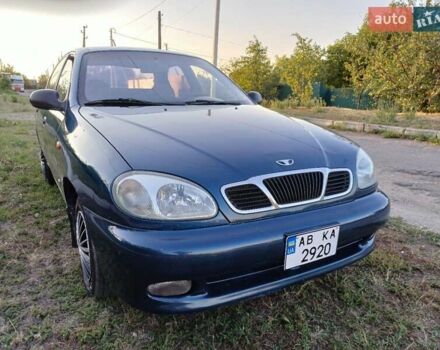 Синий Дэу Ланос, объемом двигателя 1.5 л и пробегом 180 тыс. км за 2900 $, фото 6 на Automoto.ua