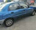 Синий Дэу Ланос, объемом двигателя 1.5 л и пробегом 380 тыс. км за 1900 $, фото 2 на Automoto.ua