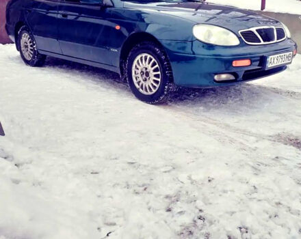 Синий Дэу Ланос, объемом двигателя 2 л и пробегом 270 тыс. км за 1800 $, фото 4 на Automoto.ua