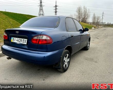 Синий Дэу Ланос, объемом двигателя 1.5 л и пробегом 0 тыс. км за 2600 $, фото 2 на Automoto.ua