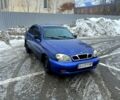 Синий Дэу Ланос, объемом двигателя 1.5 л и пробегом 250 тыс. км за 2150 $, фото 1 на Automoto.ua