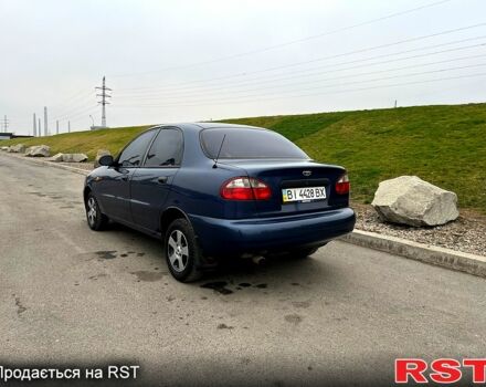Синий Дэу Ланос, объемом двигателя 1.5 л и пробегом 0 тыс. км за 2600 $, фото 5 на Automoto.ua