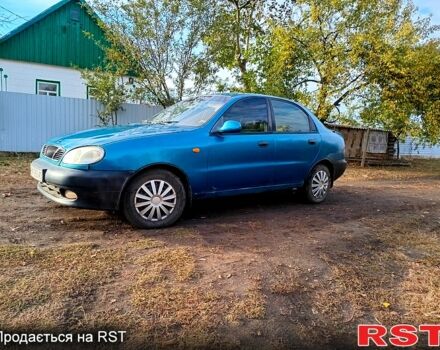 Дэу Ланос 1998 в Васильковке на Automoto.ua Синий Дэу Ланос, объемом двигателя 1.5 л и пробегом 290 тыс. км за 1300 $, фото 1 на Automoto.ua