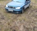 Синий Дэу Ланос, объемом двигателя 1.5 л и пробегом 350 тыс. км за 1500 $, фото 7 на Automoto.ua