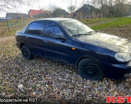 Синий Дэу Ланос, объемом двигателя 1.5 л и пробегом 375 тыс. км за 1750 $, фото 9 на Automoto.ua