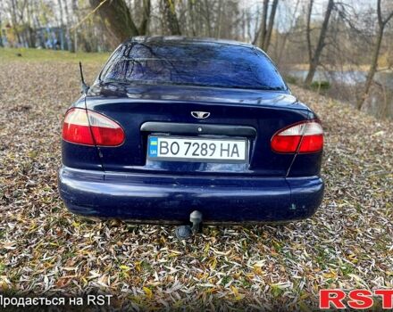 Синий Дэу Ланос, объемом двигателя 1.5 л и пробегом 375 тыс. км за 1750 $, фото 8 на Automoto.ua