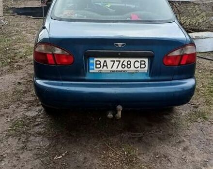 Синий Дэу Ланос, объемом двигателя 1.5 л и пробегом 350 тыс. км за 1500 $, фото 2 на Automoto.ua