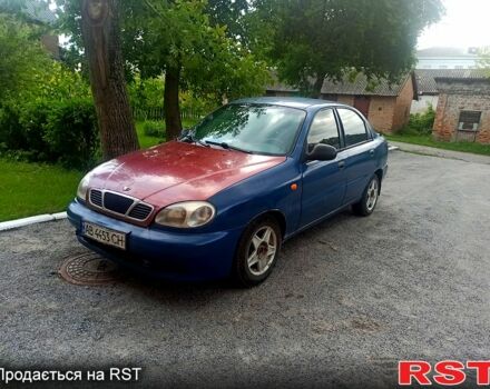 Синий Дэу Ланос, объемом двигателя 1.5 л и пробегом 0 тыс. км за 900 $, фото 2 на Automoto.ua