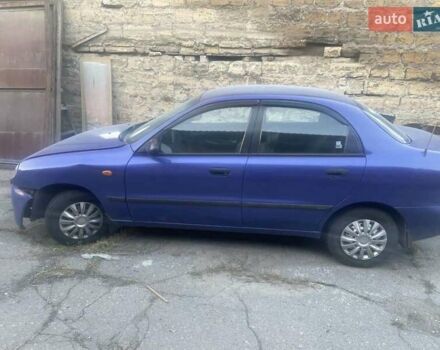 Синий Дэу Ланос, объемом двигателя 1.5 л и пробегом 315 тыс. км за 1300 $, фото 6 на Automoto.ua