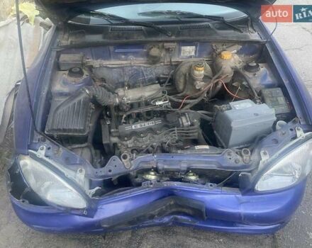 Синий Дэу Ланос, объемом двигателя 1.5 л и пробегом 315 тыс. км за 1300 $, фото 3 на Automoto.ua