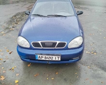 Синий Дэу Ланос, объемом двигателя 1.5 л и пробегом 180 тыс. км за 650 $, фото 4 на Automoto.ua
