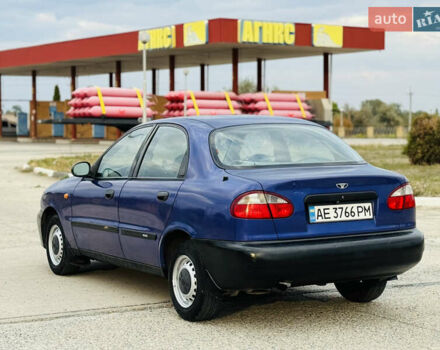 Синий Дэу Ланос, объемом двигателя 1.5 л и пробегом 145 тыс. км за 1400 $, фото 6 на Automoto.ua