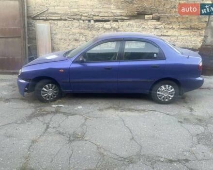 Синий Дэу Ланос, объемом двигателя 1.5 л и пробегом 315 тыс. км за 1300 $, фото 11 на Automoto.ua