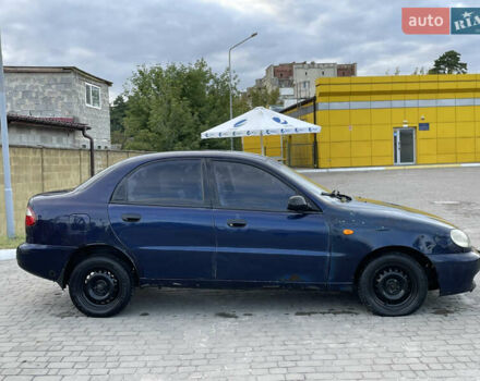 Синий Дэу Ланос, объемом двигателя 1.5 л и пробегом 147 тыс. км за 1050 $, фото 5 на Automoto.ua