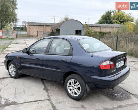 Синий Дэу Ланос, объемом двигателя 1.5 л и пробегом 180 тыс. км за 2850 $, фото 6 на Automoto.ua