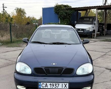 Дэу Ланос 2002 в Золотоноше на Automoto.ua Синий Дэу Ланос, объемом двигателя 1.5 л и пробегом 180 тыс. км за 2850 $, фото 1 на Automoto.ua