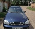 Синий Дэу Ланос, объемом двигателя 1.5 л и пробегом 190 тыс. км за 3000 $, фото 1 на Automoto.ua