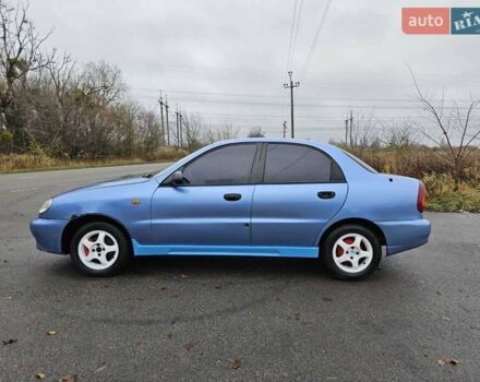Синій Деу Ланос, об'ємом двигуна 1.6 л та пробігом 371 тис. км за 1800 $, фото 4 на Automoto.ua