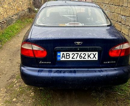 Синий Дэу Ланос, объемом двигателя 1.5 л и пробегом 250 тыс. км за 1650 $, фото 2 на Automoto.ua