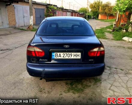 Синий Дэу Ланос, объемом двигателя 1.5 л и пробегом 222 тыс. км за 2700 $, фото 3 на Automoto.ua