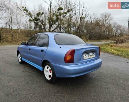 Синій Деу Ланос, об'ємом двигуна 1.6 л та пробігом 371 тис. км за 1800 $, фото 3 на Automoto.ua