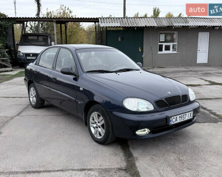 Синий Дэу Ланос, объемом двигателя 1.5 л и пробегом 180 тыс. км за 2850 $, фото 2 на Automoto.ua
