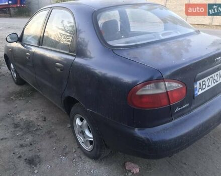 Синий Дэу Ланос, объемом двигателя 1.5 л и пробегом 280 тыс. км за 1100 $, фото 1 на Automoto.ua