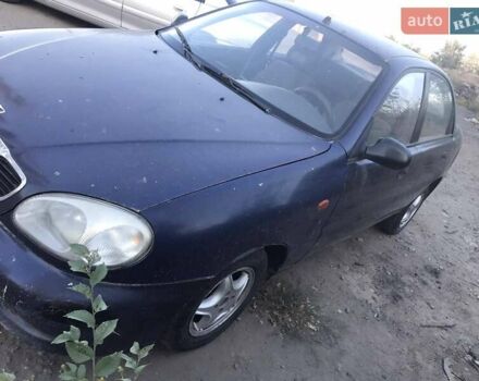 Синий Дэу Ланос, объемом двигателя 1.5 л и пробегом 280 тыс. км за 1100 $, фото 3 на Automoto.ua