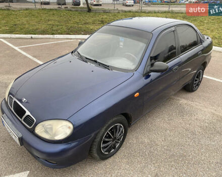 Синій Деу Ланос, об'ємом двигуна 1.5 л та пробігом 300 тис. км за 1500 $, фото 1 на Automoto.ua