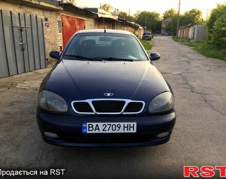 Синий Дэу Ланос, объемом двигателя 1.5 л и пробегом 222 тыс. км за 2700 $, фото 1 на Automoto.ua