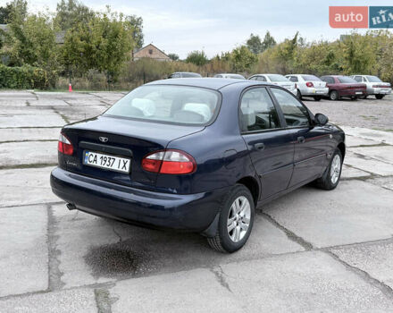 Синий Дэу Ланос, объемом двигателя 1.5 л и пробегом 180 тыс. км за 2850 $, фото 4 на Automoto.ua