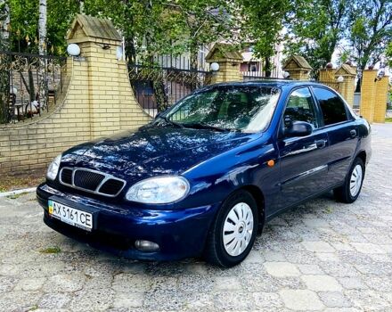 Синий Дэу Ланос, объемом двигателя 1.6 л и пробегом 256 тыс. км за 2300 $, фото 8 на Automoto.ua