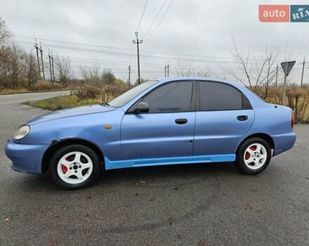 Синій Деу Ланос, об'ємом двигуна 1.6 л та пробігом 371 тис. км за 1800 $, фото 1 на Automoto.ua