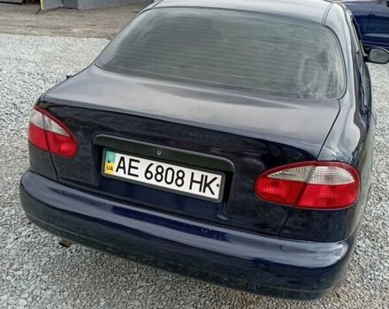 Синий Дэу Ланос, объемом двигателя 1.5 л и пробегом 297 тыс. км за 3200 $, фото 3 на Automoto.ua
