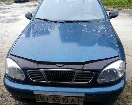 Синій Деу Ланос, об'ємом двигуна 1.5 л та пробігом 75 тис. км за 1200 $, фото 2 на Automoto.ua