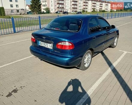 Синий Дэу Ланос, объемом двигателя 1.5 л и пробегом 180 тыс. км за 2600 $, фото 8 на Automoto.ua
