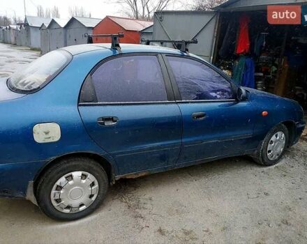 Синій Деу Ланос, об'ємом двигуна 1.5 л та пробігом 75 тис. км за 1200 $, фото 3 на Automoto.ua