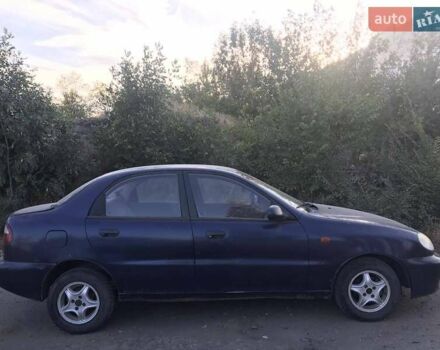 Синий Дэу Ланос, объемом двигателя 1.5 л и пробегом 280 тыс. км за 1100 $, фото 5 на Automoto.ua