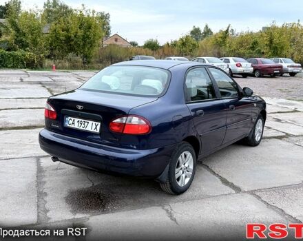 Дэу Ланос 2002 в Золотоноше на Automoto.ua Синий Дэу Ланос, объемом двигателя 1.5 л и пробегом 180 тыс. км за 2850 $, фото 3 на Automoto.ua