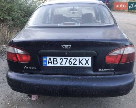 Синий Дэу Ланос, объемом двигателя 1.5 л и пробегом 280 тыс. км за 1100 $, фото 6 на Automoto.ua