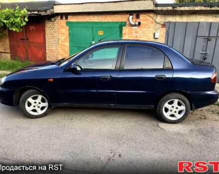 Синий Дэу Ланос, объемом двигателя 1.5 л и пробегом 222 тыс. км за 2700 $, фото 2 на Automoto.ua