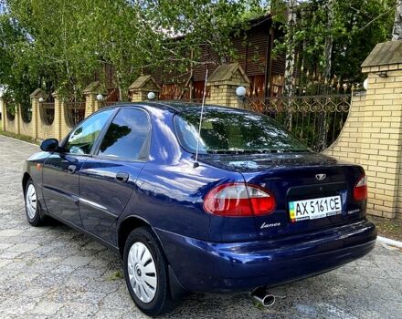 Синий Дэу Ланос, объемом двигателя 1.6 л и пробегом 256 тыс. км за 2300 $, фото 6 на Automoto.ua