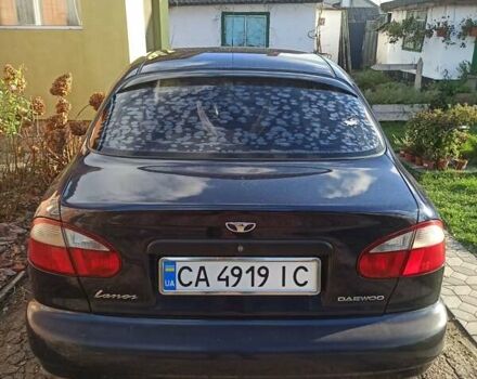 Синий Дэу Ланос, объемом двигателя 1.5 л и пробегом 152 тыс. км за 3000 $, фото 11 на Automoto.ua