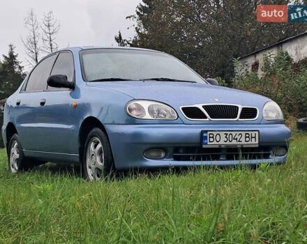 Синий Дэу Ланос, объемом двигателя 1.6 л и пробегом 175 тыс. км за 2350 $, фото 3 на Automoto.ua
