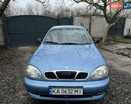 Синий Дэу Ланос, объемом двигателя 1.6 л и пробегом 107 тыс. км за 2999 $, фото 3 на Automoto.ua