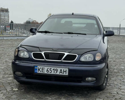 Синий Дэу Ланос, объемом двигателя 1.5 л и пробегом 180 тыс. км за 2500 $, фото 2 на Automoto.ua