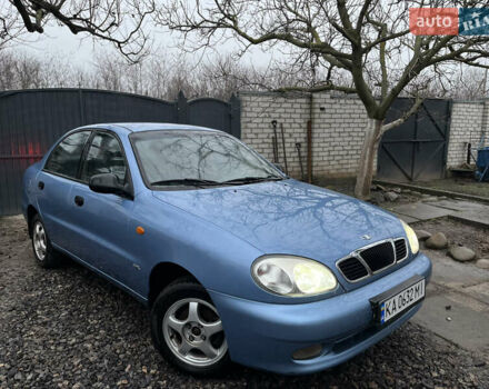 Синий Дэу Ланос, объемом двигателя 1.6 л и пробегом 107 тыс. км за 2999 $, фото 4 на Automoto.ua