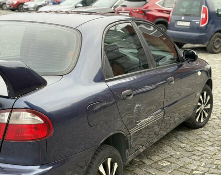 Синий Дэу Ланос, объемом двигателя 1.5 л и пробегом 180 тыс. км за 2500 $, фото 27 на Automoto.ua