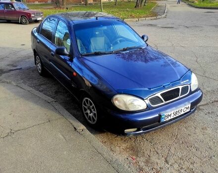 Синий Дэу Ланос, объемом двигателя 1.6 л и пробегом 0 тыс. км за 1900 $, фото 2 на Automoto.ua